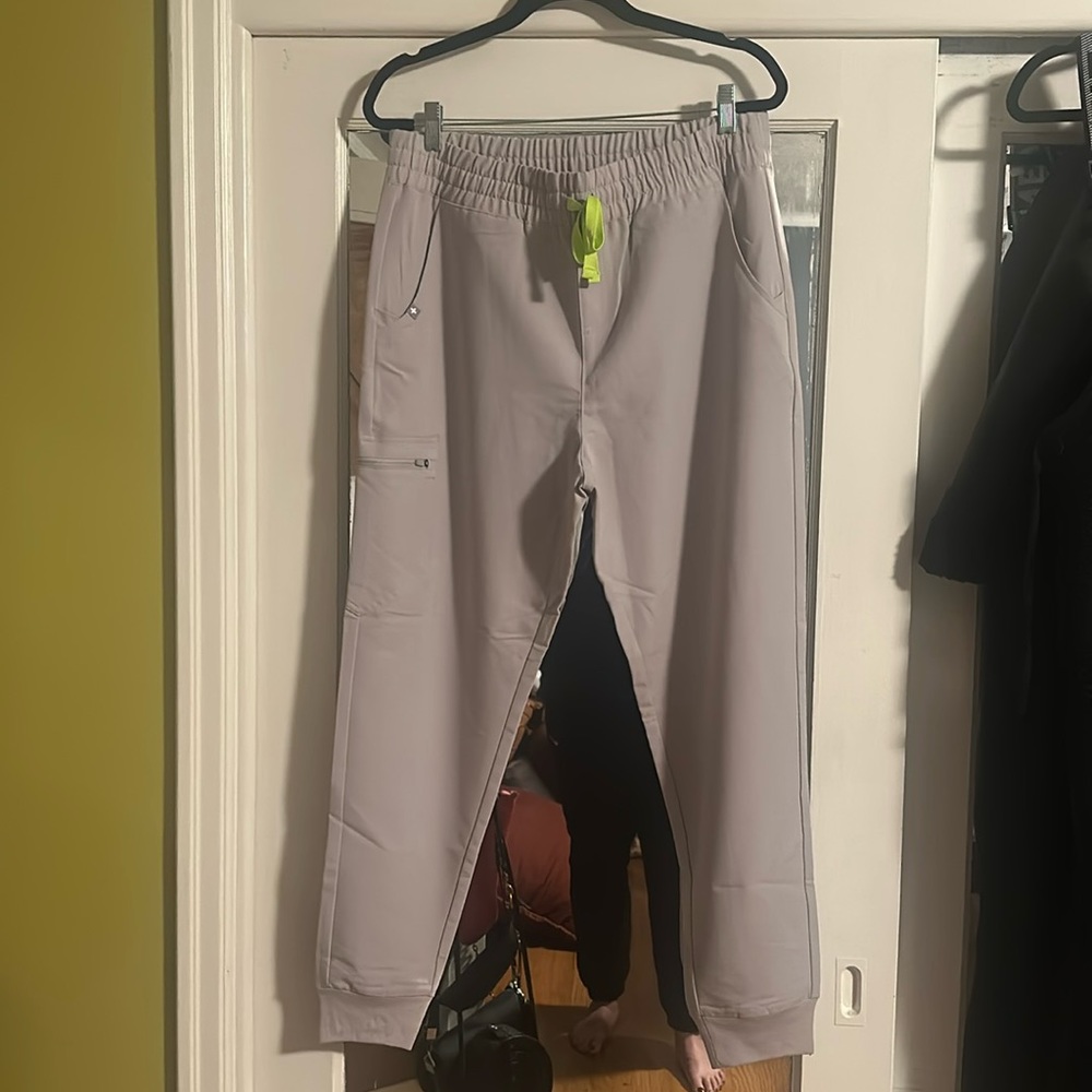 Figs limited edition taupe high waisted Zamora
